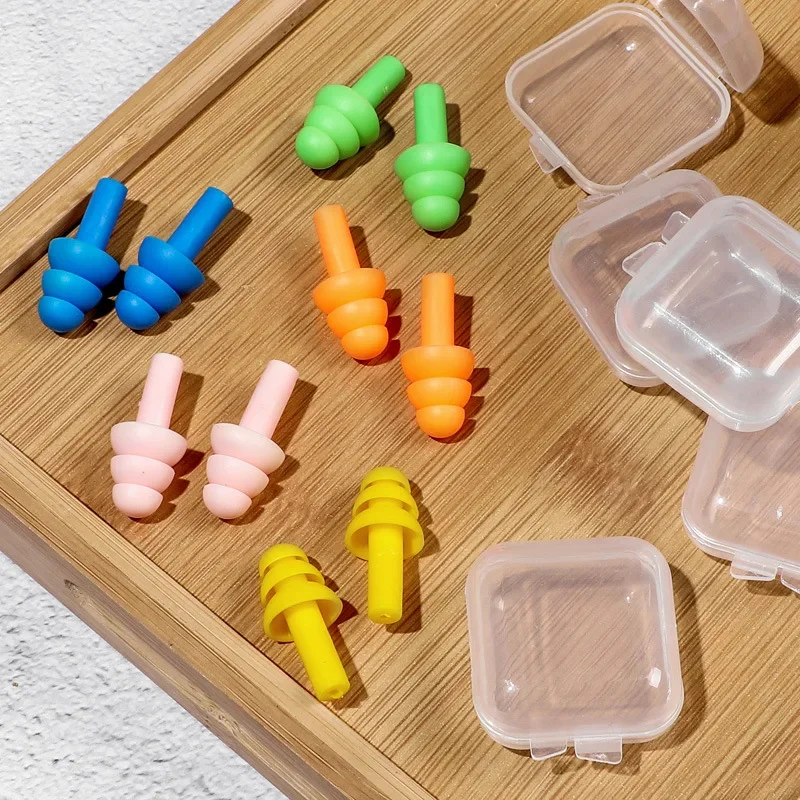 Hearing Protection Earplugs Sleeping Swimming Noise Reusable Washable