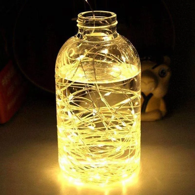 

Battery Power 10M LED String Light Copper Wire Fairy Lights USB Christmas Garland Wedding Holiday Light String Party Decoration