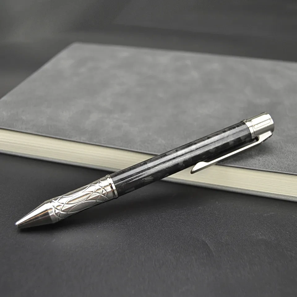 Harnds Prime Titanium Carbon Fiber Bolt Action Pen Con Fisher Space Pen Refill Edc Mini Size Pocket Roller Pen Boltpen