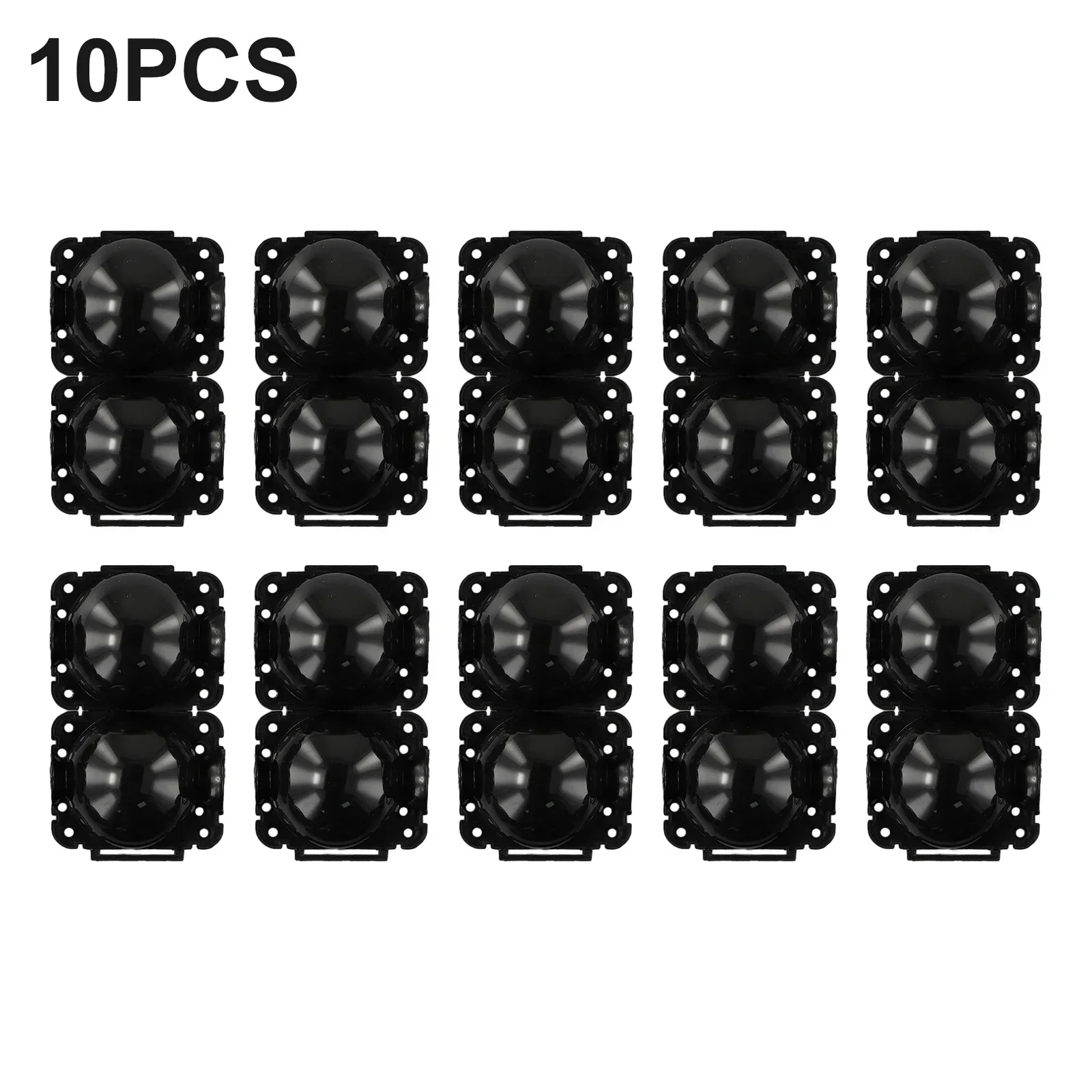 10Pcs PP Plant Rooting Ball Grafting Rooting Growing Box Garden Breeding Case High Pressure Propagation Ball Black Jardin