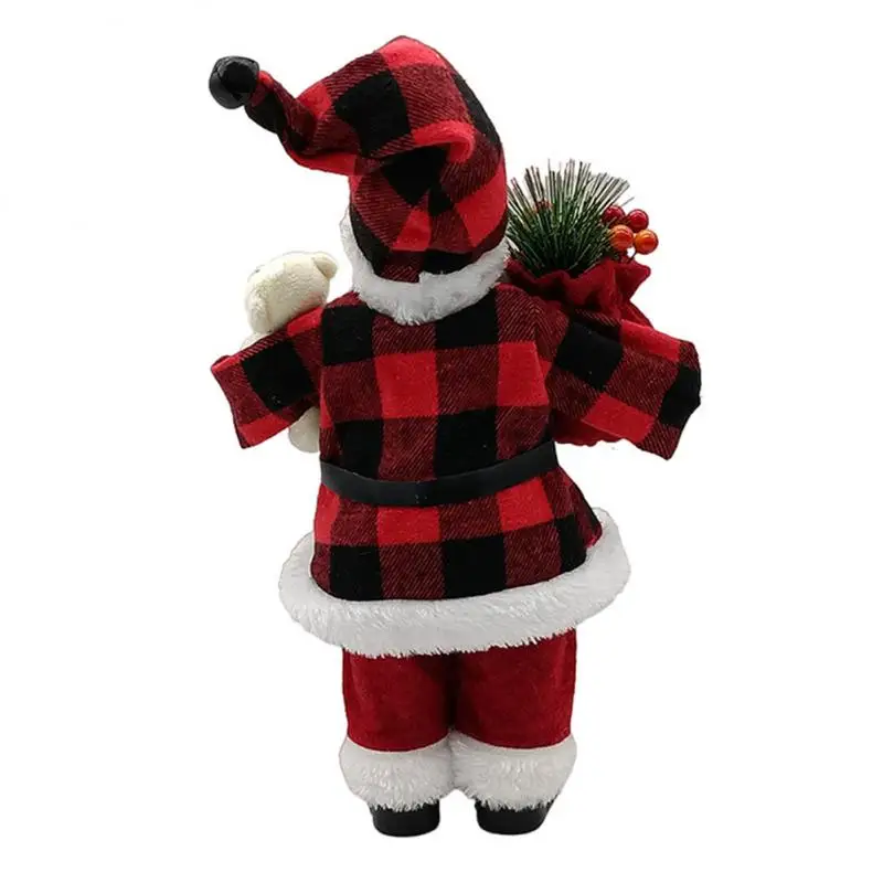 

Standing Santa Claus Christmas Decorations Chef Santa Claus Doll Xmas New Year Gift Christmas Tree Decor Christmas Decorations