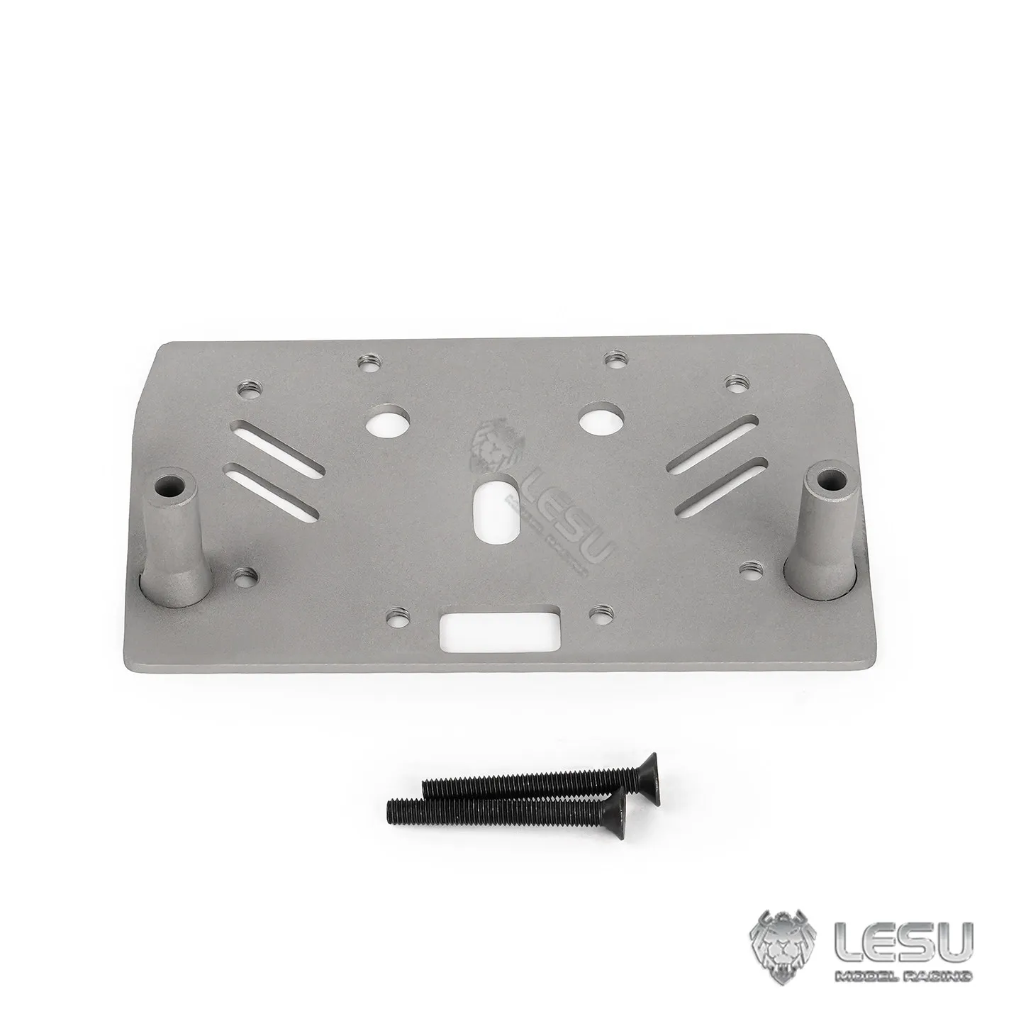 RC 1/14 LESU Metall-Vorderhalterungen für Hydraulische Stützbeine Roll-on Roll-off Muldenkipper für TGS für Kran-Modell DIY-Teile