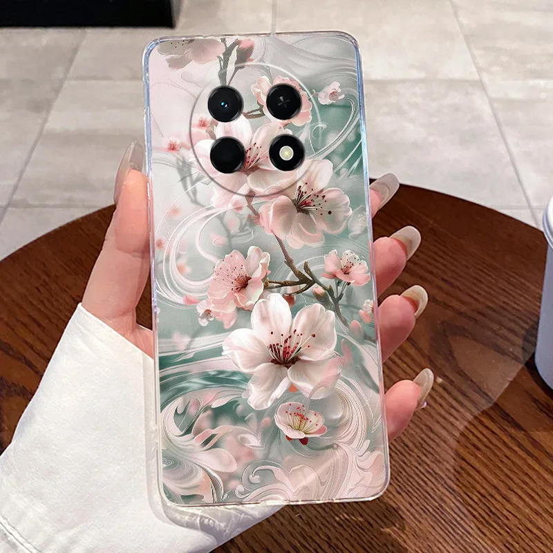 Aesthetic Cute Cat Cartoon Soft Silicone Transparent Phone Case Cover