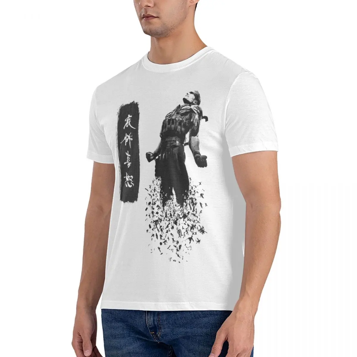 AliExpress Männer Sweat-Shirt 4-auflösende Baumwolle - T-Shirts Metall Grafik T-Shirt T-Shirt ausrüstung Schlange Herren solide essentielle für
