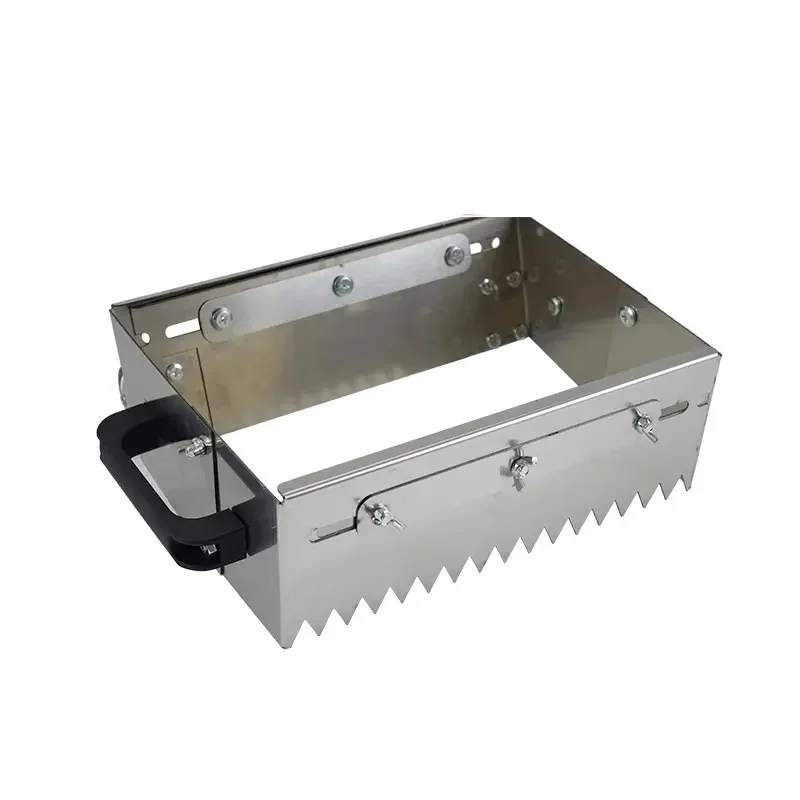 Adjustable V Notched Trowel 400-800mm Mortar Comb For Fast and Equal Application of Adhesive on the Floor
