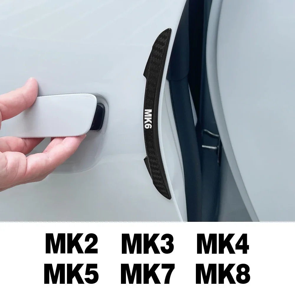 Car Anti-Collision Strip Car Door Guard Protector For VW Volkswagen Golf 6 7 5 4 3 2 8 MK4 MK6 MK7 MK5 MK3 MK2 MK8 Accessories