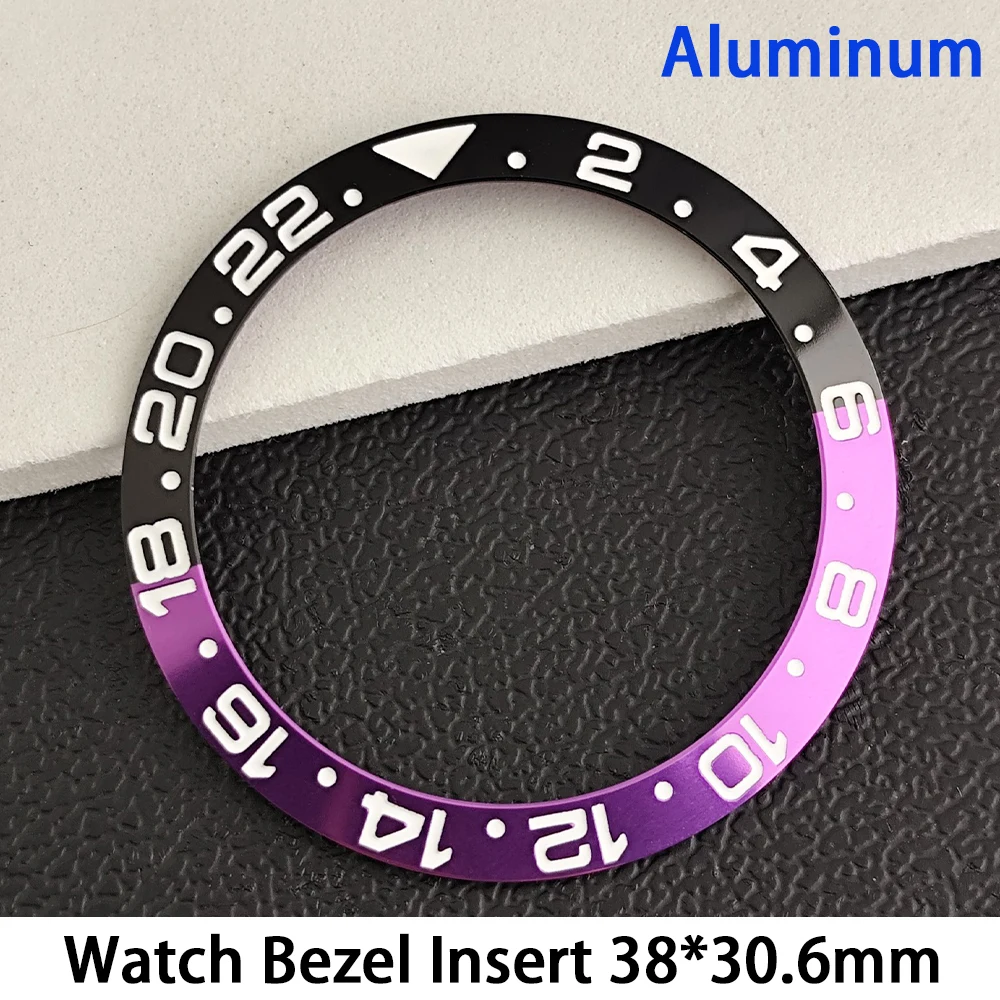 Premium 38mm Sloping Aluminum-Ceramic Bezel Insert