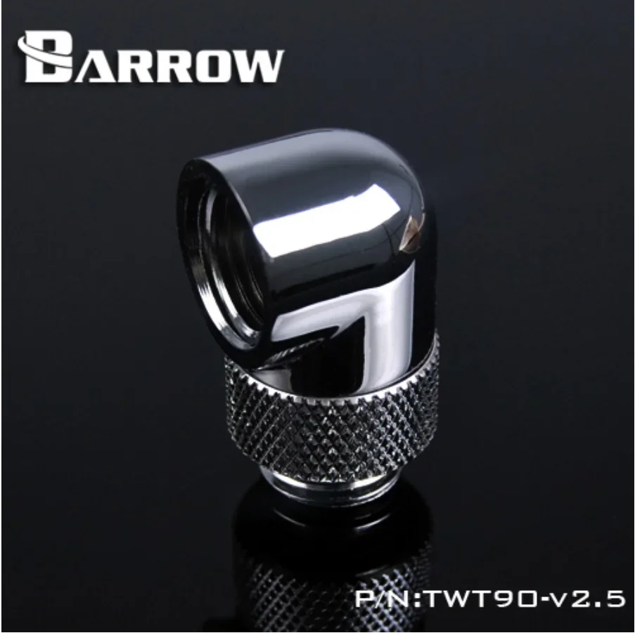 Barrow TWT90-v2.5 G1 / 4 Thread 90 Degree Rotary Fittings Water Cooling Fitting