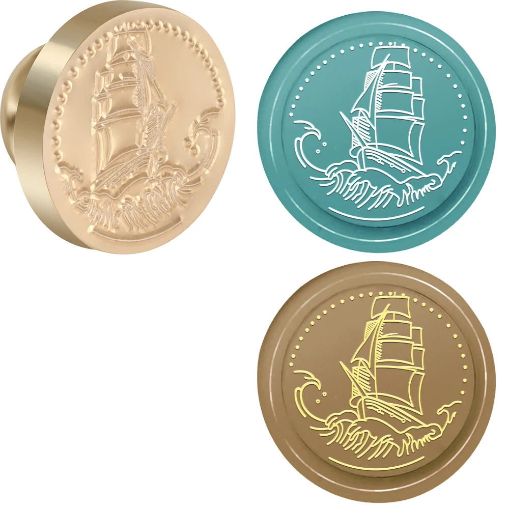 

Wheelbarrow Wax Seal Stamp Diy Craft Supplies Scrapbooking Christmas Wedding Invitation for Decoration Wine Bags, Notebook