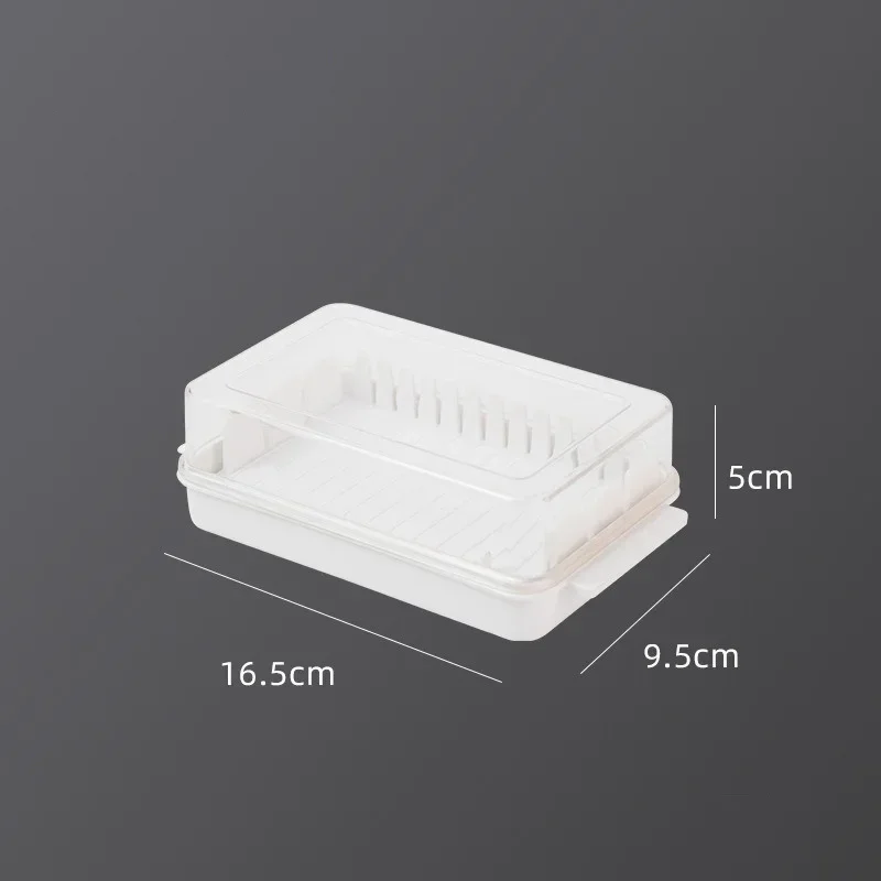 Butter Cutting Box Slicing Storage Baked Cheese Lid Auxiliary Knife Cutter Convenient Household Products Simple Organizer