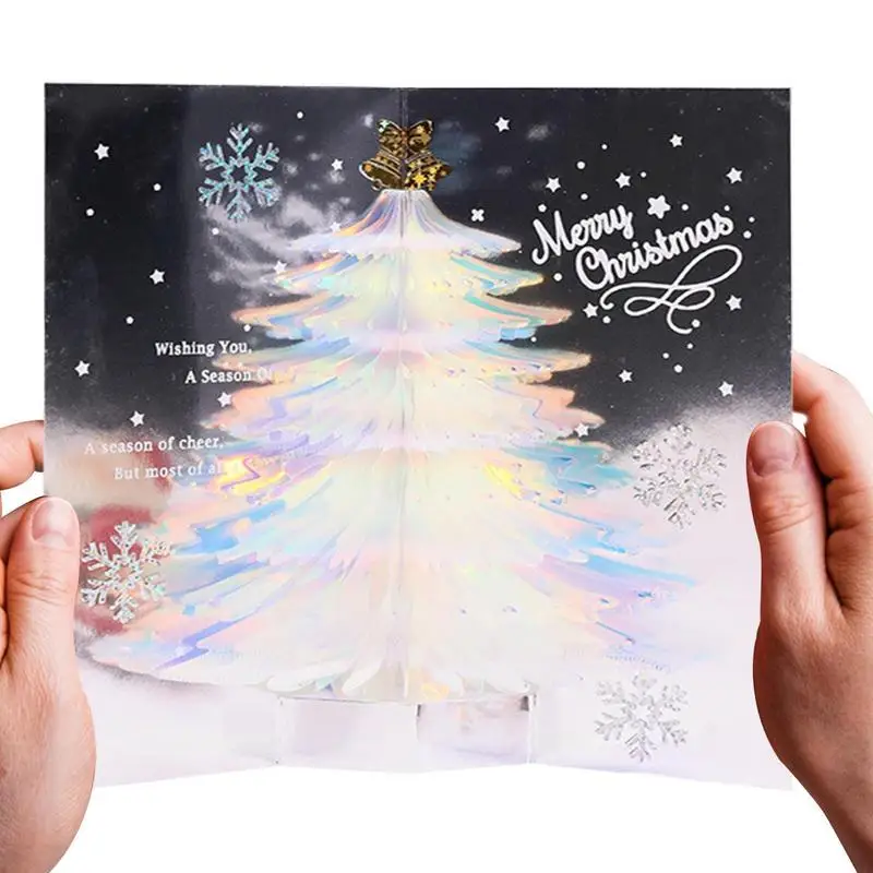 

Рождественская елка, открытки, 3D Рождественские открытки, рождественский подарок для детей, для детей, одноклассников, учителей, для лучших учителей