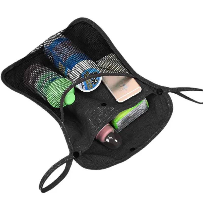 

Baby Stroller Mesh Seat Pocket Multifunctional Baby Carriage Pram Trolley Net Bag Universal Seat Pocket Stroller Accessories