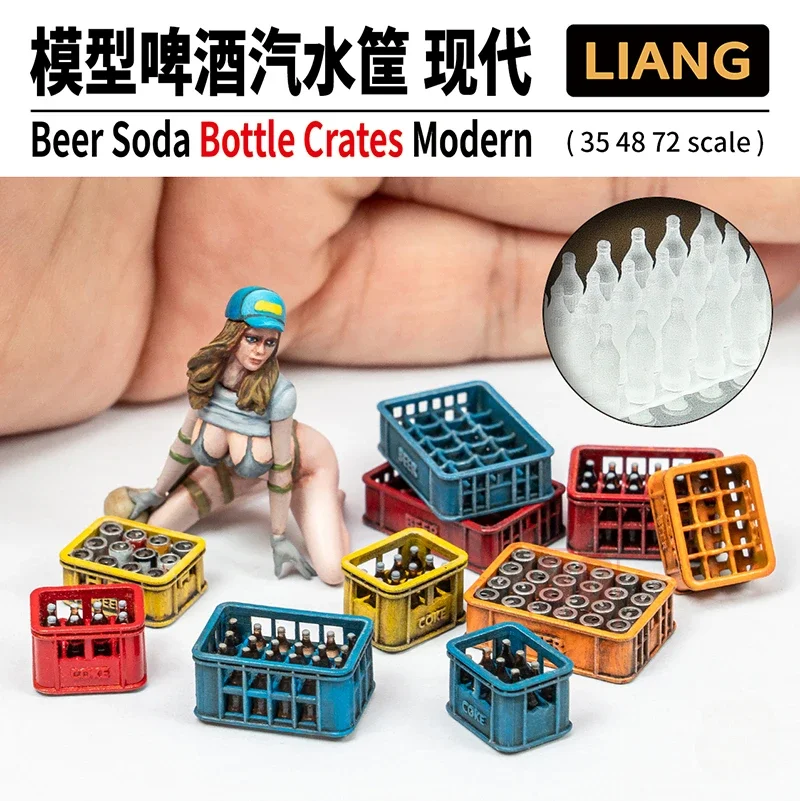 LIANG Model Scene Accessories 0431 34 Beer Soda Basket Classic Modern 1 35 1 48 1 72