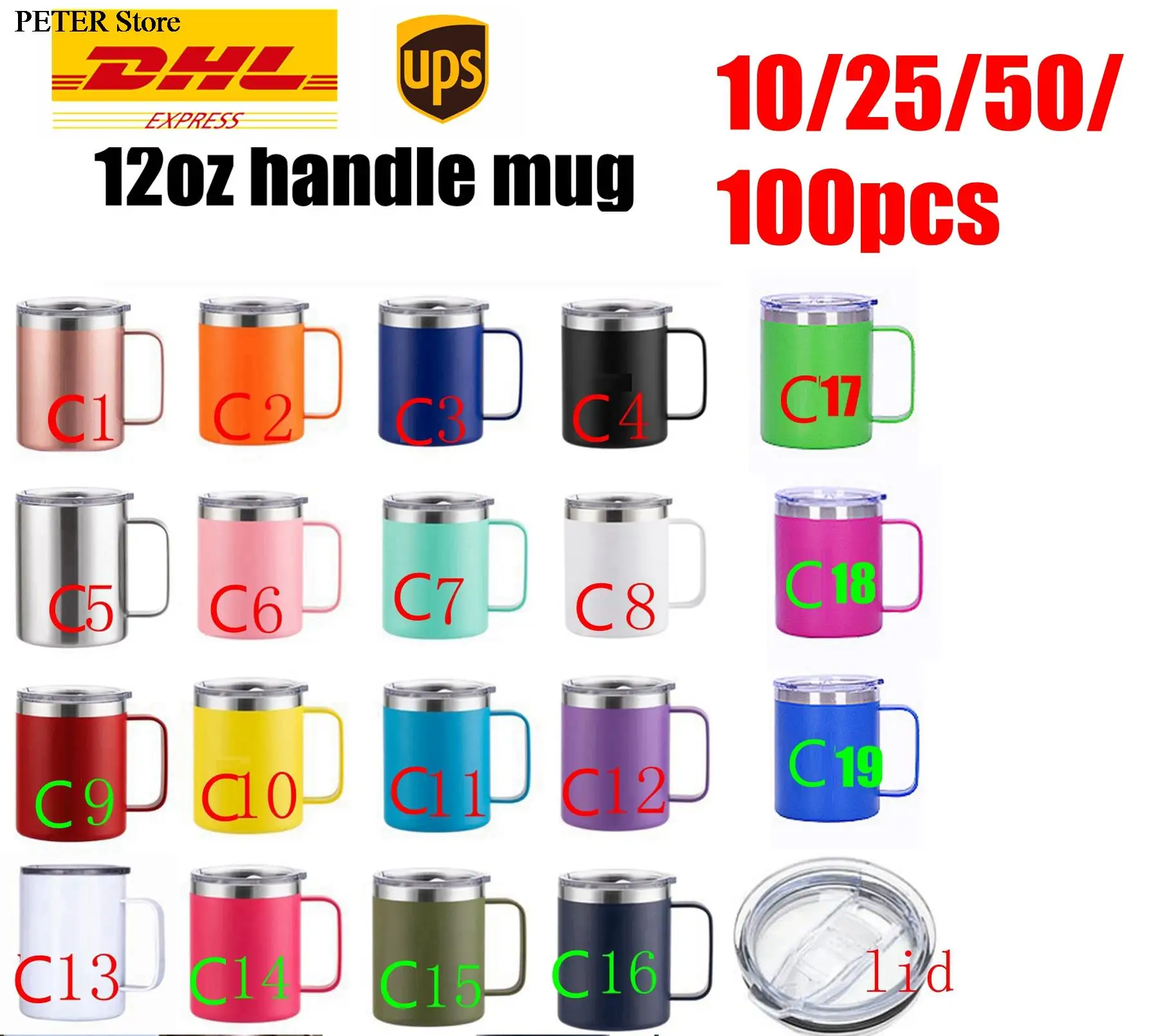 Stainless Steel Tumbler Handle  Stainless Steel Insulated Mugs - 24oz  Stainless - Aliexpress