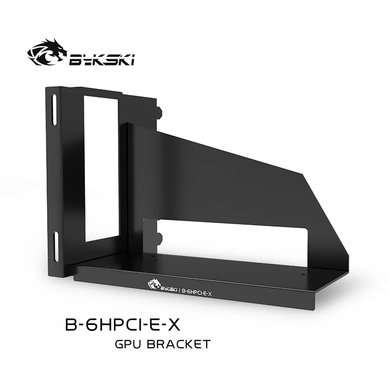 Фото Bykski 25 см компьютерные графические карты PCI Express соединительный кабель Реверсивный кронштейн Райзер карта 6 PCI-E гибкий кабель/Вертикальное Крепление для графического процессора №2