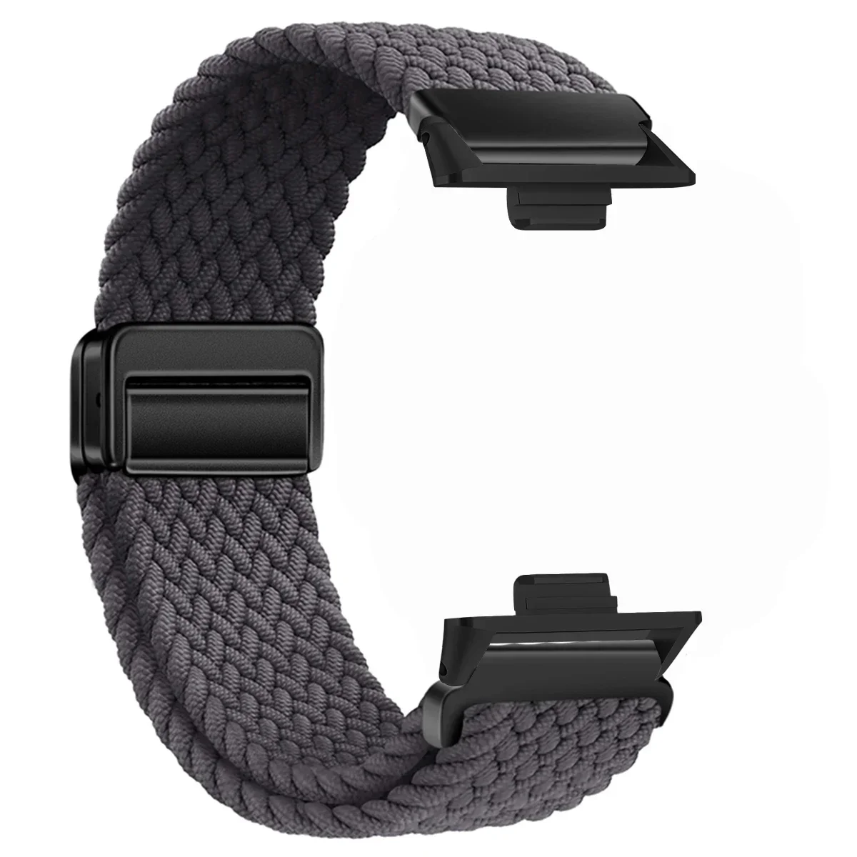 Nylon Braided Magnetic Buckle Strap - Breathable & Comfortable Replaceable Band