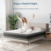 12-inch mixed large box mattress, memory sponge and independent bagged spring, medium hardness mattress 5