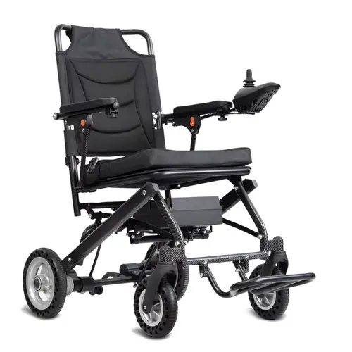 Lithium Battery Aluminum Lightweight Foldable Electric Wheelchair for Disabled Folding Power Wheel Chair Adult Portable 6A  - Image 6