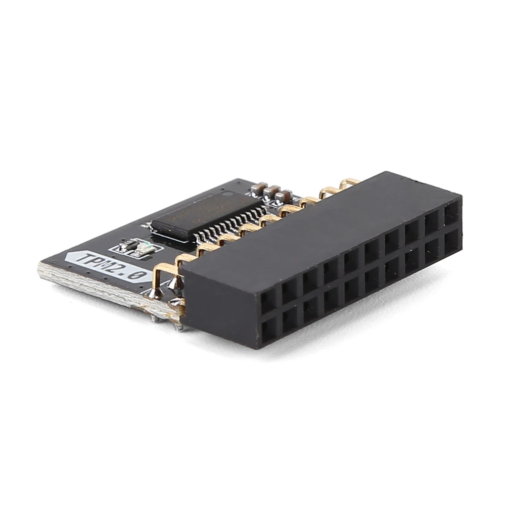 TPM 2.0 Encryption Security Module 20 Pin Motherboard Card for ASUS Gigabyte Motherboard for Windows 11 TPM 2.0 Module