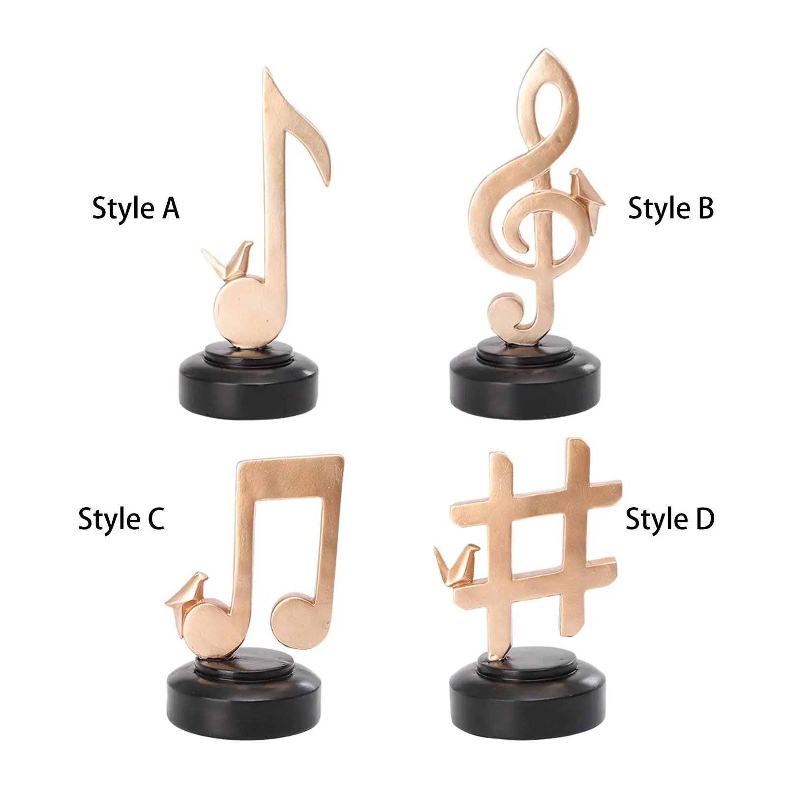 

Музыкальная скульптура музыкальный скрипичный ключ украшение для спальни прикроватный офис