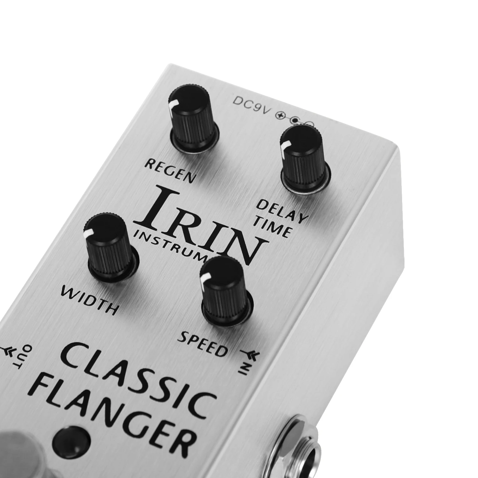 ギター Irin l & Glorious Delay & Flanger IRIN RS-08 BBD Flanger Guitar Effect Pedal Metallic Flanging