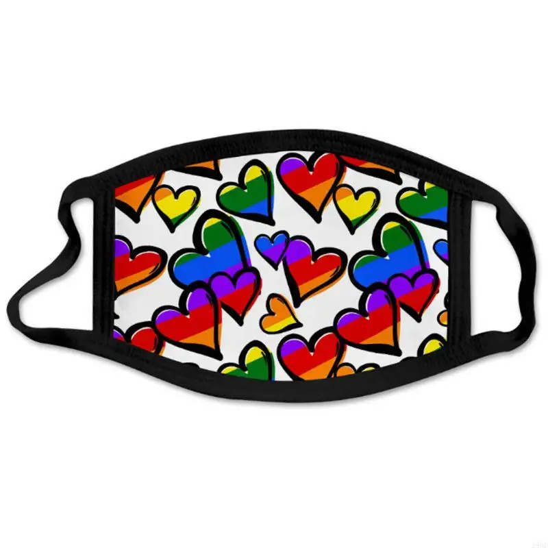 28GD V Mask Rainbow Masks Washable Mask Reusable Face Masks