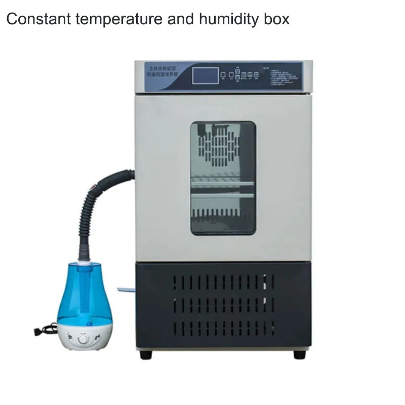 

Temp& Humidity Incubator Lab Medicine Assay Box 220V 800W Constant Temperature and 50L Chamber