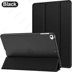 Ultra - Thin and Lightweight Half - Transparent Smart Cover with Auto Wake/Sleep (Black)