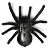 RC Spider Eye Shine Halloween Simulation Scary Plush Creepy Tarantula Remote Control Tricky Cockroach Soft Prank Lizard Kid Toy 4
