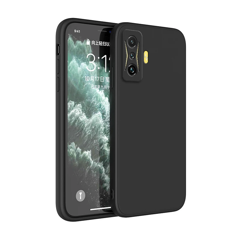 Original Camera Protection Liquid Silicone Ultra Thin Case - Soft Classic Cover