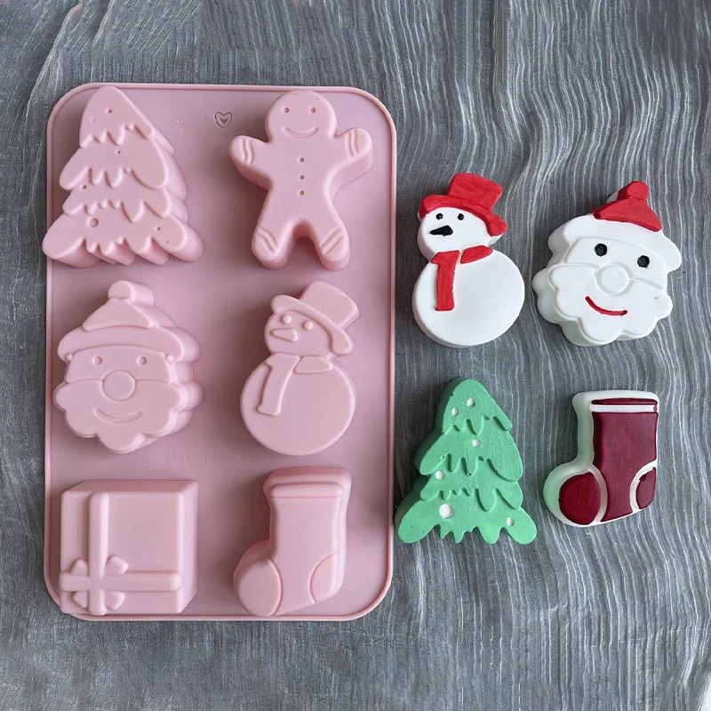 Buy Wholesale China New Design Snowman Tree Santa Socks Gift Box Christmas  Chocolate Mold Silicone Molds For Chocolate Candy Cookies & Chocolate  Silicone Molds at USD 0.58