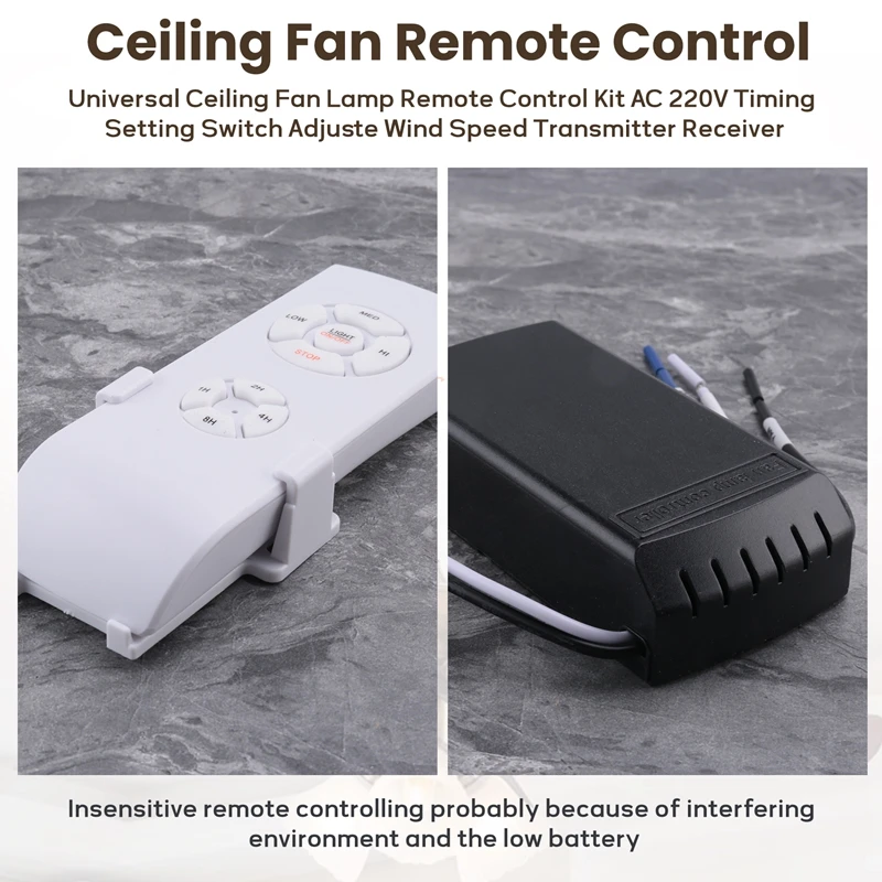【Be worth】 ceiling fan controller Ceiling Fan Lamp Remote Control Kit ...