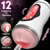 Automatic Sucking Male Masturbator Cup Heating Real Vagina Blowjob Electric Vibrator Pocket Pussy Adult Goods Sex Toys for Men 1