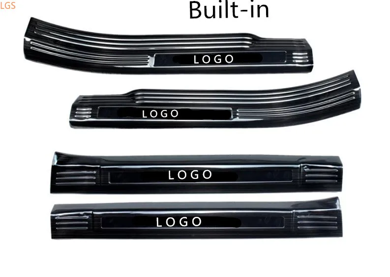 

Для Peugeot 5008 2017-2021 пороговое защитное покрытие из нержавеющей стали приветственная педаль Защита от царапин автомобильные аксессуары