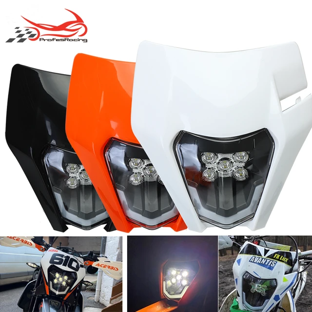 Motorcycle New LED Headlight Headlamp Head Lamp Light For KTM EXC EXCF SX  SXF XC XCF XCW XCFW 125 150 250 300 350 450 530