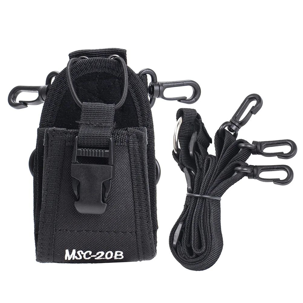

Interphone Pouch Adjustable Walkie- Storage Bag Nylon Pouch