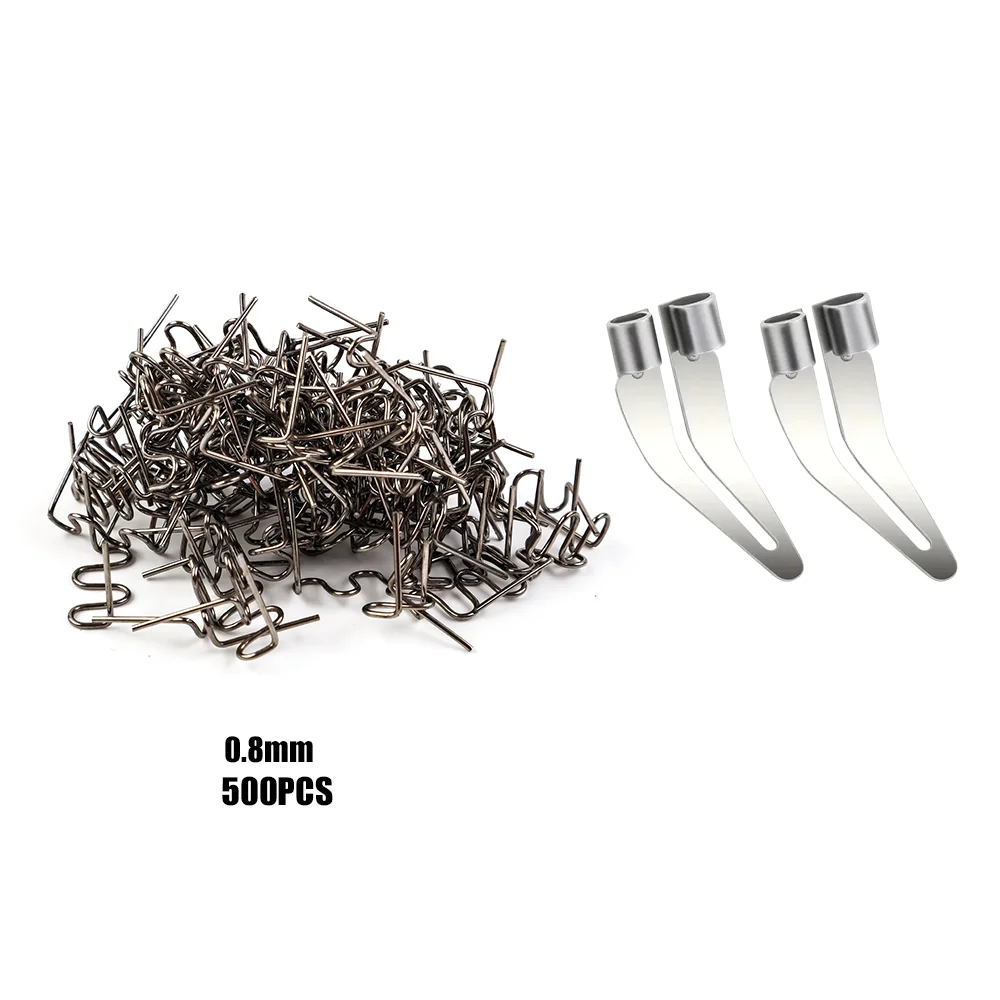 Durable Welding Tools Kits Welding Rods PP PE PVC ABS / Welding Nail/ Universal Replacement Repair Heads Soldering Accessories