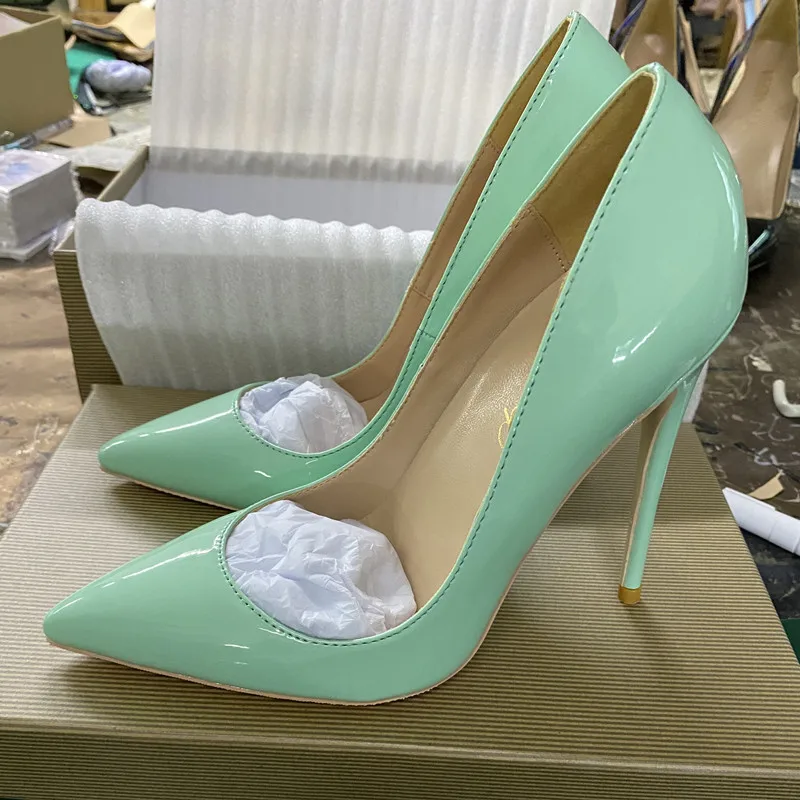 靴 pointed-CURLS / GREEN & LIGHT GREEN Amazon.com | SKYSTERRY Women's Round Toe Dress Matte Wedding