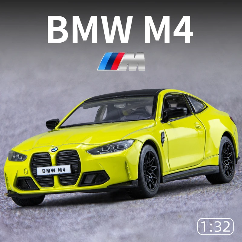 1:32 BMW M4 IM G82 Supercar Alloy Car Model With Pull Back Sound
