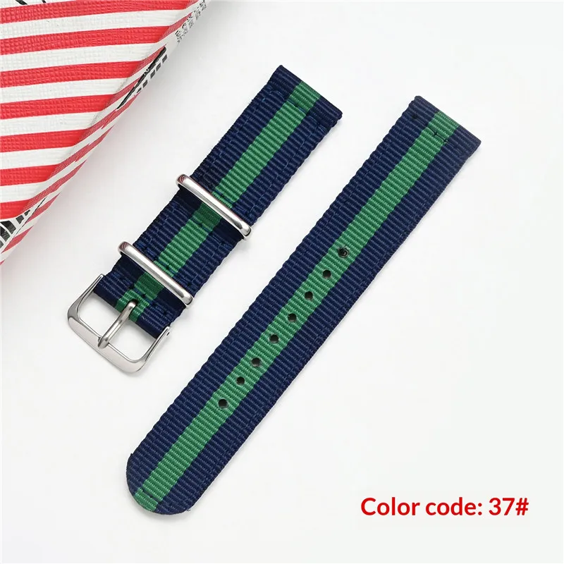 Universal Waterproof Nylon Canvas Watch Band - Premium Sport Strap