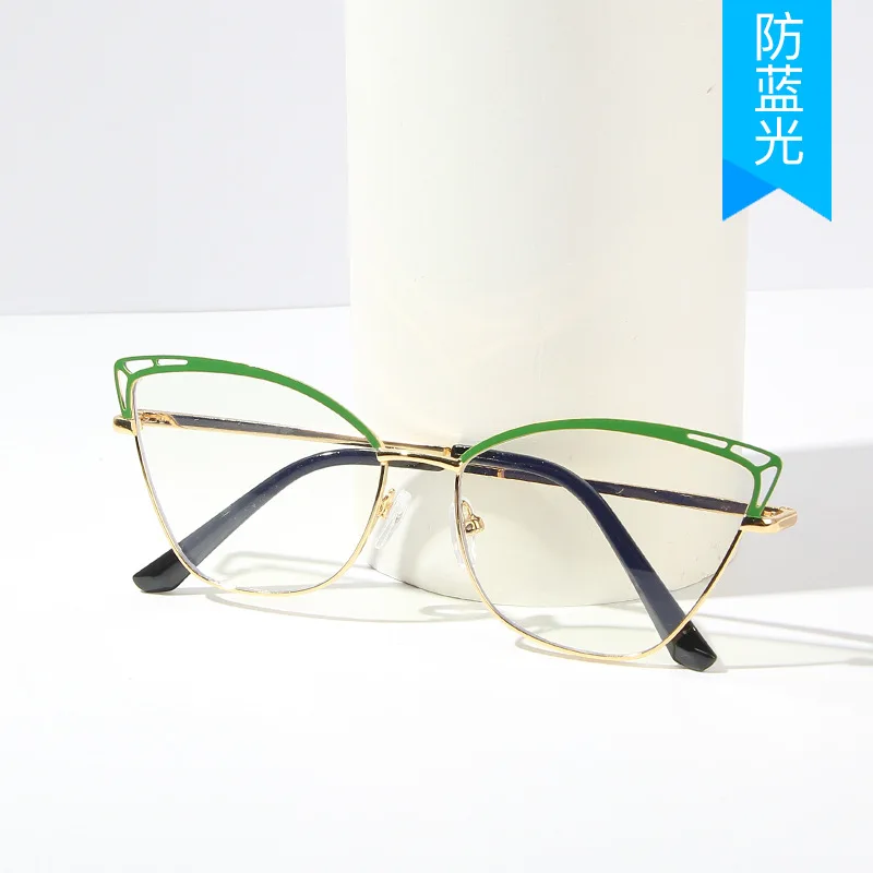 

Cute Design Glasses for Women Cat Eye Shape Blue Light Blocking Women Glasses Frame High Quality Glass Woman