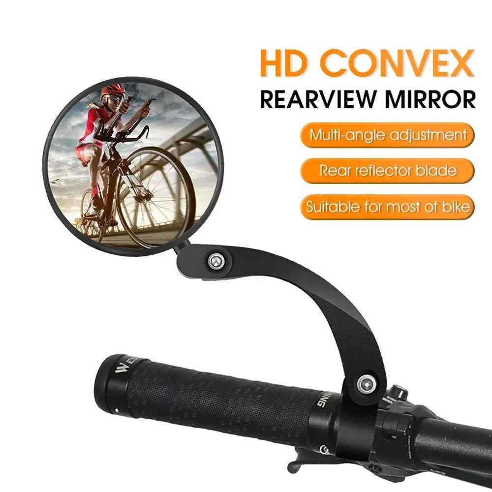 

Mirror 360 Degrees Rotate HD Wide-Angle Convex Bike Handlebar Mirror Rearview Mirror Rear View Mirror Bicycle Rearview Mirror