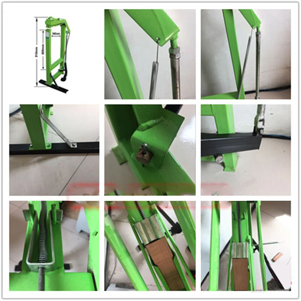 Foot Operated Carton Binding Machine Cardboard Box Stitcher Sealing Machine Corrugated Cardboard Nailing
