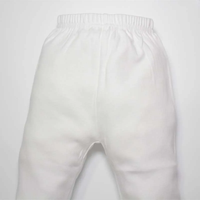 3Pcs Sets Baby Pants 0 To 12 Months Boys Girls Cotton Leggings Pants Solid Color Bind Foot Elastic Waist Trousers Baby Outfits 2