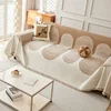 Nordic Tassel Throw Blanket Single Full Four Season Cotton Sofa Cover Dust Anti-cat Scratch Protection Cover Sofa Blanket Carpet 2