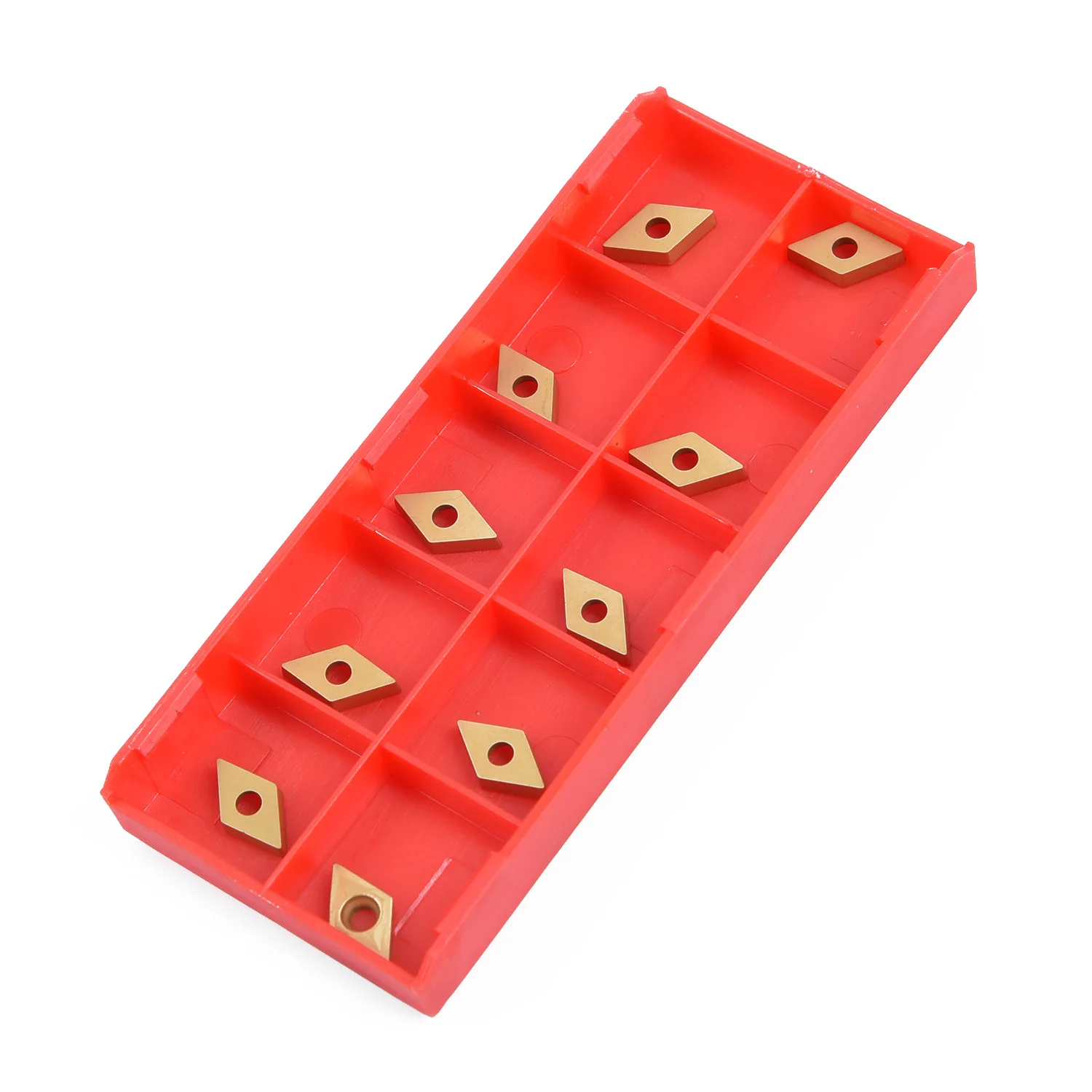 

10pcs Carbide Inserts DCMT070204 US735 DCMT21.51 Inner Round Milling Tool For Lathe Cutter Turning Tool Turning Tools