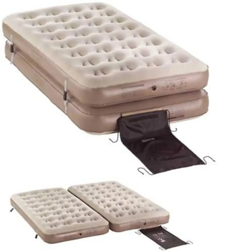 

Camping bed 4-N-1 Quickbed Airbed Tan 2000018355 Nature Hike Camping Bed Camp Furnishings Hiking Sports Entertainment