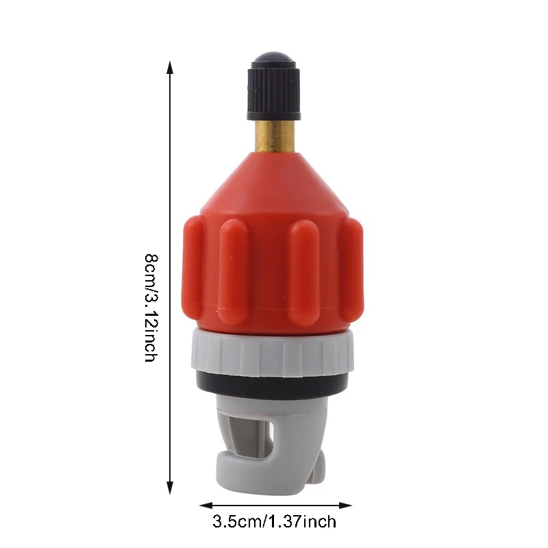 1 PC Elektrische Pumpe Adapter Kajak Paddle Board Luft Ventil Schlauchboot Zubehör Luft Düse Kajak Luft Ventil Umwandlung Kopf – Detail 3
