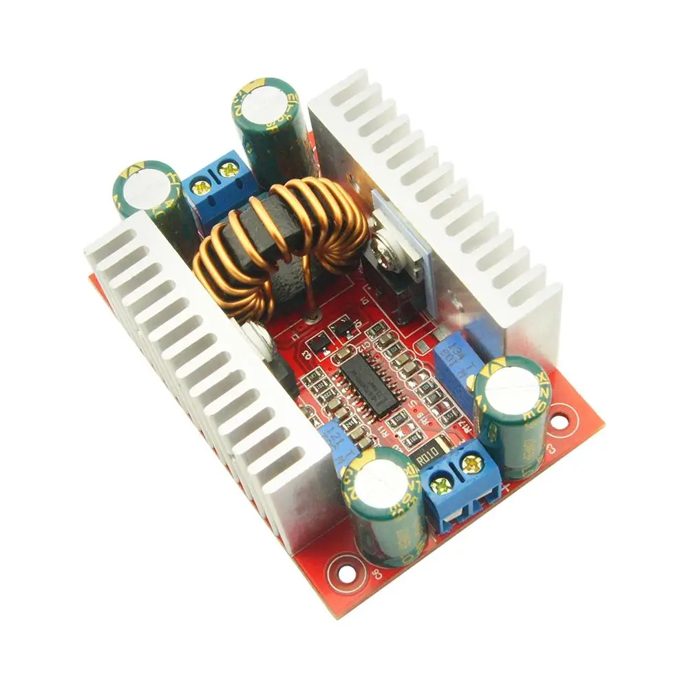 400W Step-up Constant Power Supply with Screw Terminals 15A DC-DC Boost Bonstant Current Module High Power for Digital Products