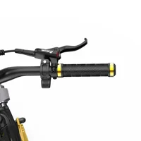 Trottinette électrique OOTD S30 : Moteur double 2400W de puissance de pointe, batterie lithium haute performance 52V23.4AH, compatible avec l'application mobile, pneus tout-terrain de 10 pouces, démarrage par NFC ou par mot de passe, autonomie maximale d'environ 60 km, vitesse maximale : 65 km/h, trottinette électrique pliable. 4
